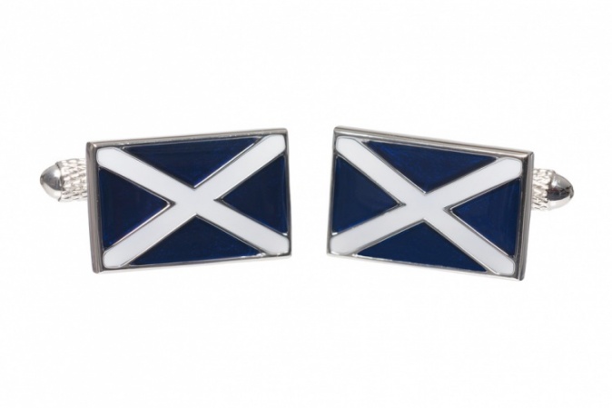 Scottish Flag Cufflinks